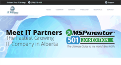 Desktop Screenshot of itpartners.ca